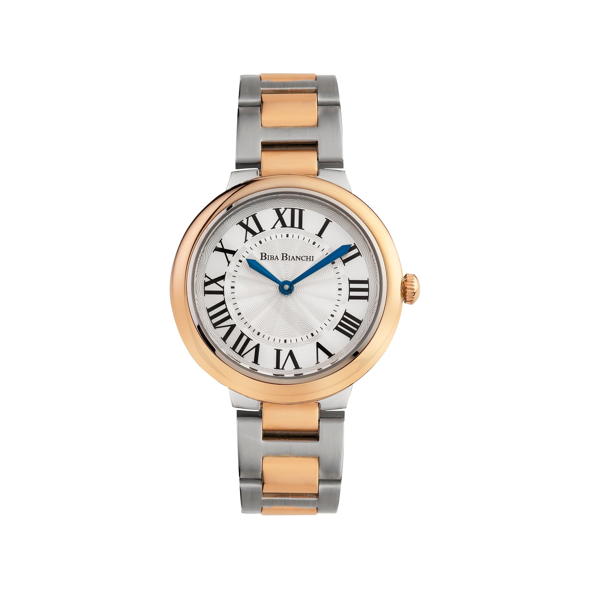 B.B-W22333587 ROSEGOLD+SILVER WITH FLOWERS