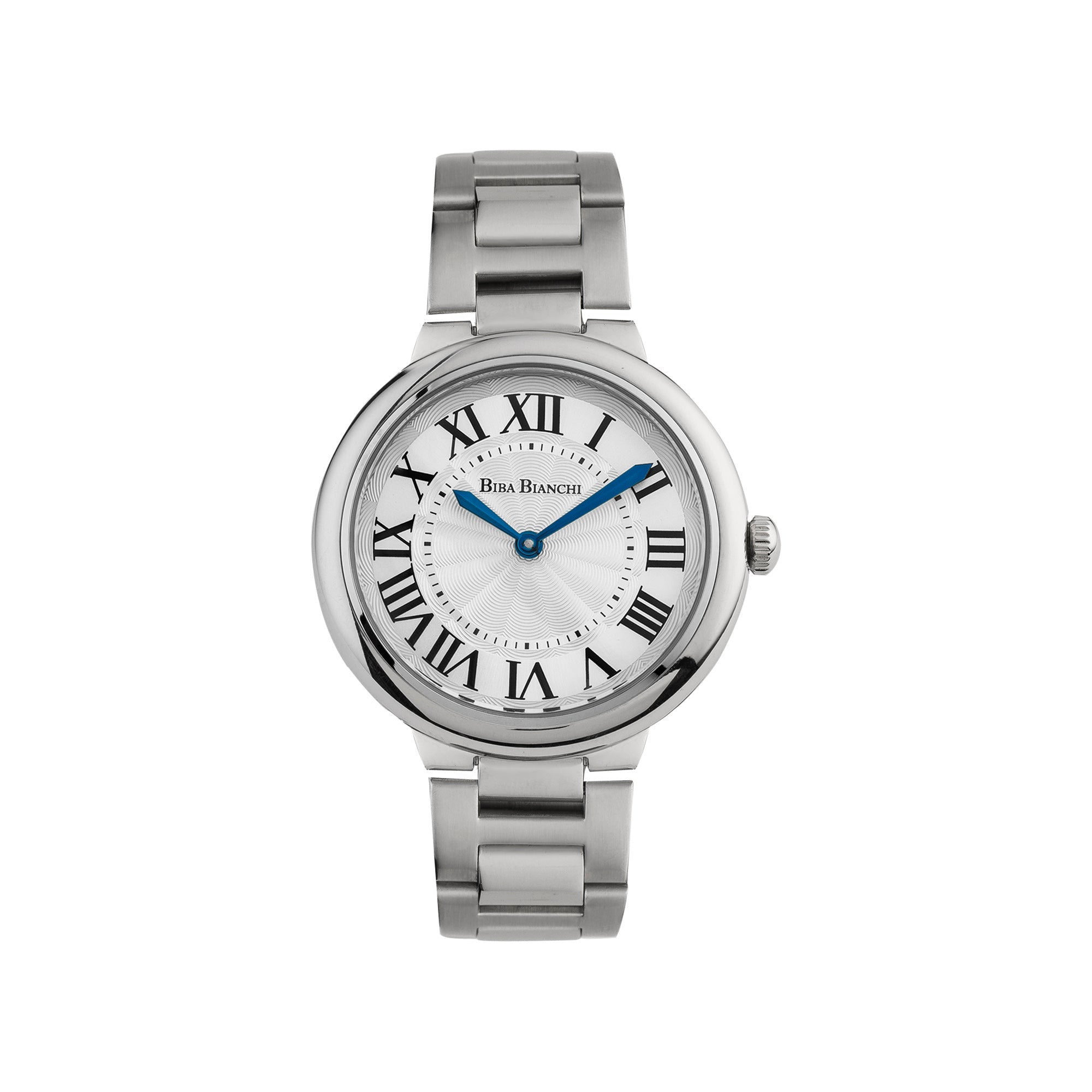 B.B-W22333581 SILVER WITH FLOWERS