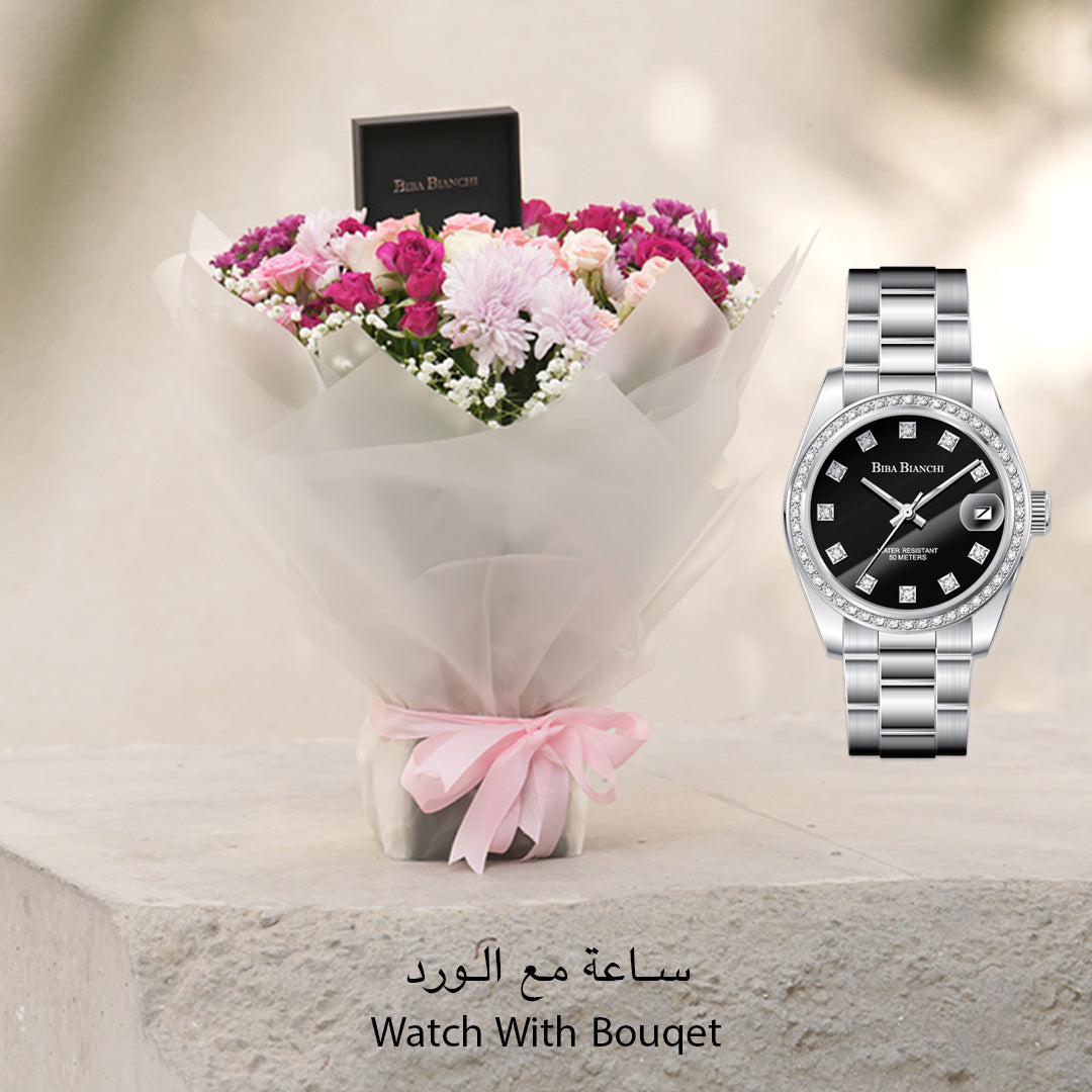 B.B-W113393611M WITH FLOWERS