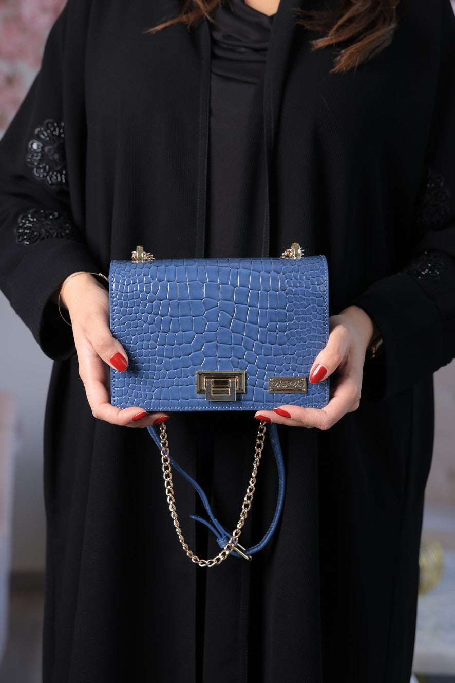 Blue Bag with Card Holder & Belt - LL015-04