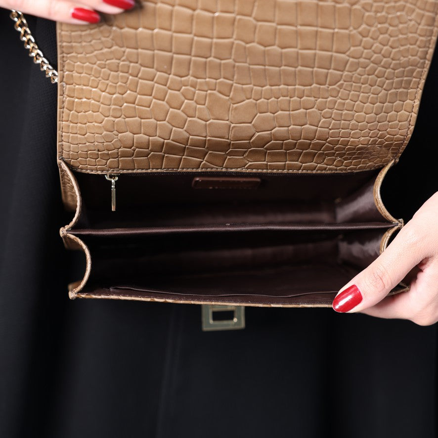 Brown Bag with Card Holder & Belt - LL015-02