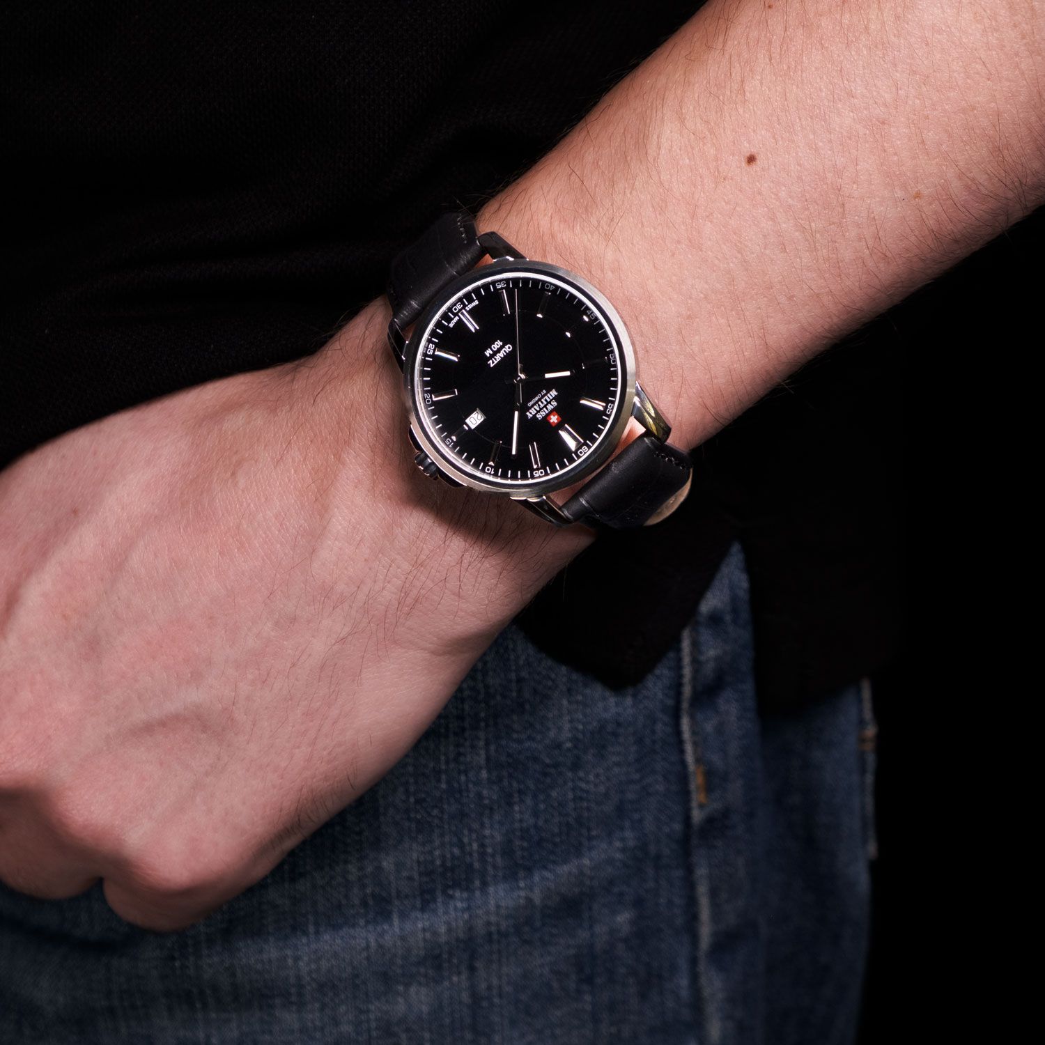 Swiss Military Quartz Men's Watch Bahrain - Main Image